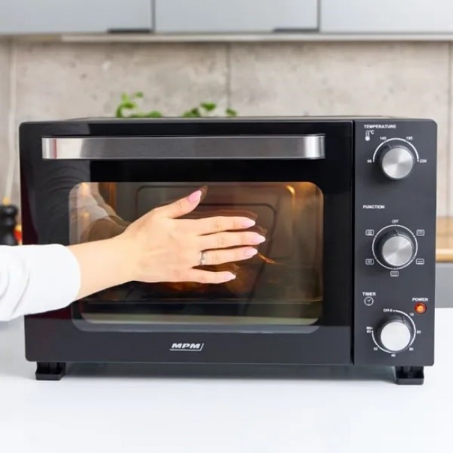 MPM MPE-14/T - Electric Oven with Thermo-circulation System, black MPM MPE-14/T - Electric Oven with Thermo-circulation System, black