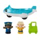 Fisher-Price Little People Everyday Adventures Airport Toddler Playset, Airplane & 3 Play Pieces Fisher-Price Little People Everyday Adventures Airport Toddler Playset, Airplane & 3 Play Pieces
