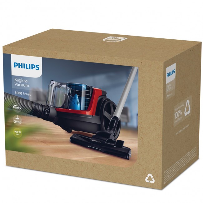 Philips 3000 series FC9330/09 vacuum 1.5 L Cylinder vacuum Dry 650 W Bagless Philips 3000 series FC9330/09 vacuum 1.5 L Cylinder vacuum Dry 650 W Bagless