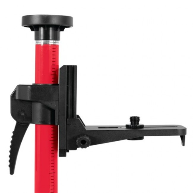 Rod with tripod for mounting laser, length 3.7 meters