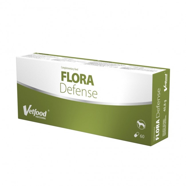 VETFOOD Flora Defense - supplements for dogs - 60pcs