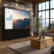 Maclean MC-964 portable projection screen, compact, floor, 100