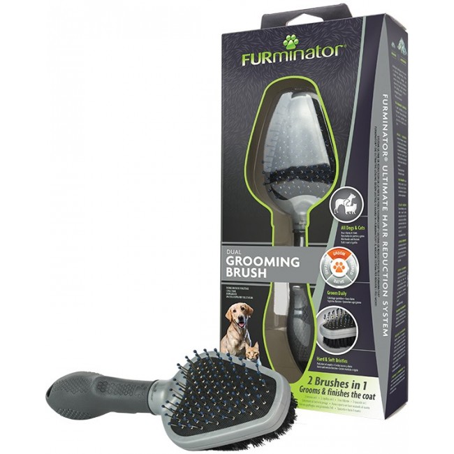 FURminator - double-sided brush for dogs and cats