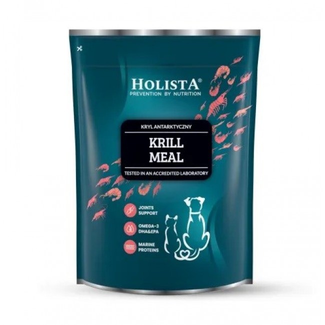 HOLISTA Krill meal - supplements for dogs and cats - 500g
