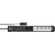 Brennenstuhl 1951560103 power extension 3 m 6 AC outlet(s) Indoor Black, Light grey Brennenstuhl 1951560103 power extension 3 m 6 AC outlet(s) Indoor Black, Light grey