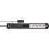 Brennenstuhl 1951560103 power extension 3 m 6 AC outlet(s) Indoor Black, Light grey