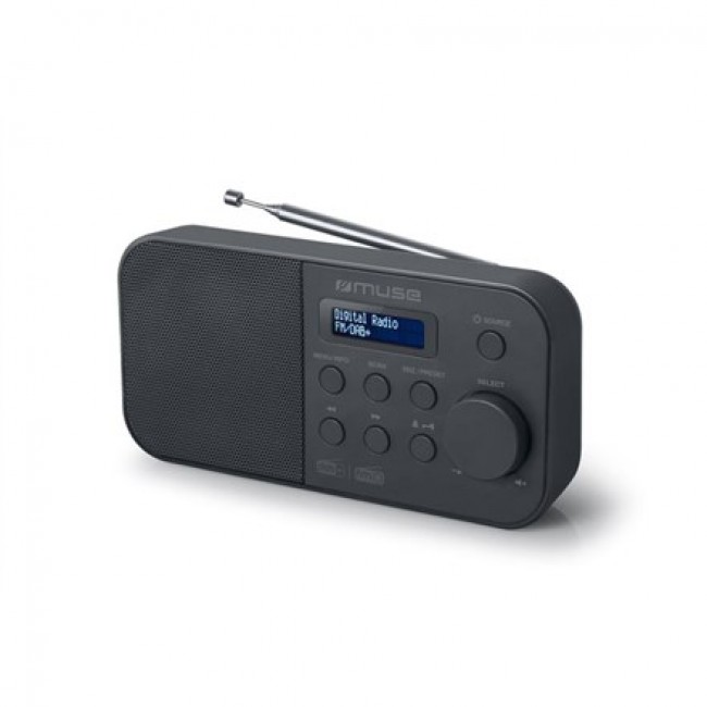 Muse M-109 DB radio Portable Black