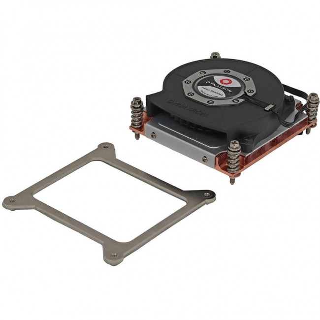 Inter-Tech Q-3 Processor Heatsink/Radiator 8 cm Black, Silver 1 pc(s)