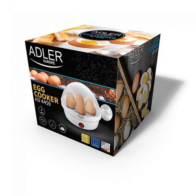 Adler AD4459 7 egg(s) 450 W White Adler AD4459 7 egg(s) 450 W White