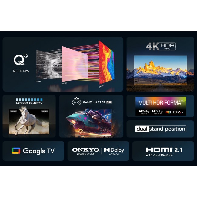 TCL C65 Serie C6 Smart TV QLED 4K 85