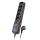 LESTAR 1966000422 power extension 5 m 230 AC outlet(s) Indoor Black LESTAR 1966000422 power extension 5 m 230 AC outlet(s) Indoor Black