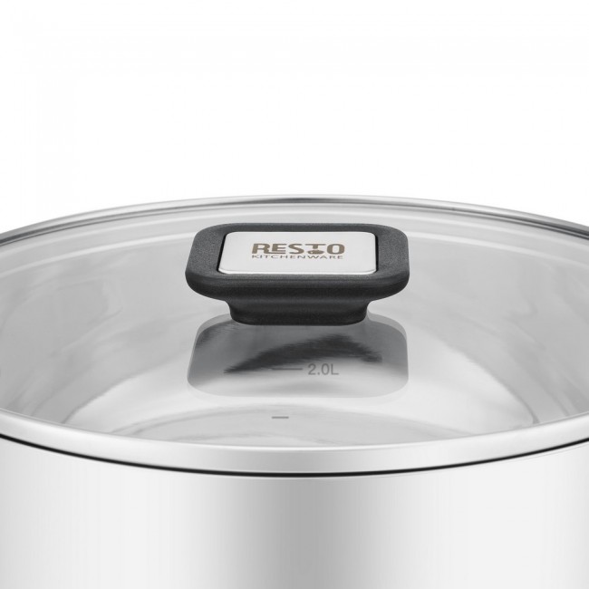 Resto Kitchenware Anser 3.2 L Round Black, Stainless steel Resto Kitchenware Anser 3.2 L Round Black, Stainless steel