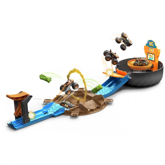 Hot Wheels Monster Trucks Tire - Stunt Arena GVK48 p2 MATTEL Hot Wheels Monster Trucks Tire - Stunt Arena GVK48 p2 MATTEL