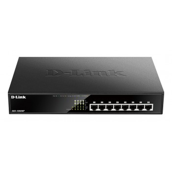 D-Link DGS-1008MP 8-Port Desktop Gigabit Max PoE Switch