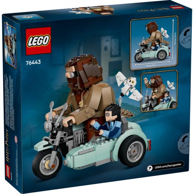 LEGO HARRY POTTER 76443 Hagrid & Harry's Motorcycle Ride LEGO HARRY POTTER 76443 Hagrid & Harry's Motorcycle Ride