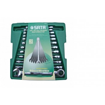 SATA WRENCH 12pcs WITH RATCHET .
