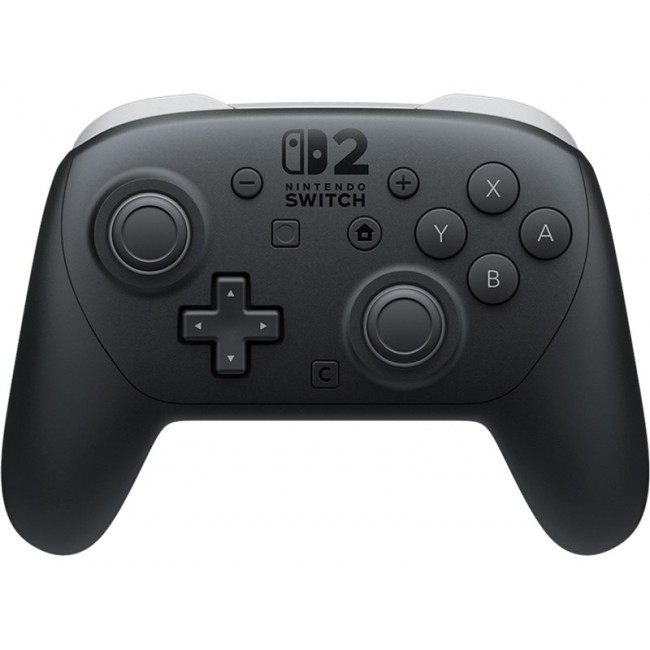Nintendo Switch 2 Pro Controller Black Bluetooth Gamepad Analogue / Digital Nintendo Switch 2