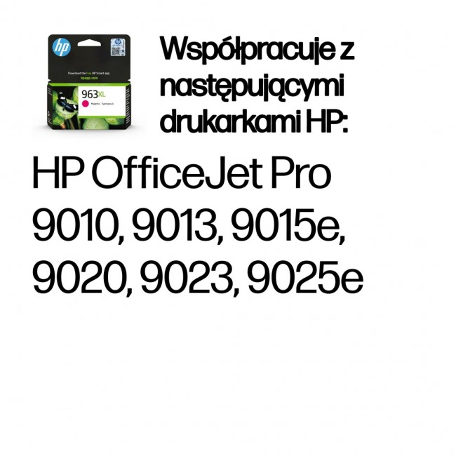 HP 963XL High Yield Magenta Original Ink Cartridge