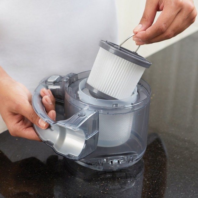 Black & Decker PD1820L-QW handheld vacuum Chrome Bagless Black & Decker PD1820L-QW handheld vacuum Chrome Bagless