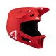 LEATT MTB Gravity 1.0 V24 Full-Face Cycling Helmet, Size M, Red