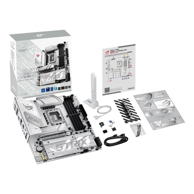 ASUS ROG STRIX B860-G GAMING WIFI Intel B860 LGA 1851 (Socket V1) micro ATX ASUS ROG STRIX B860-G GAMING WIFI Intel B860 LGA 1851 (Socket V1) micro ATX