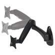 Wall mount for monitor with gas lift tech