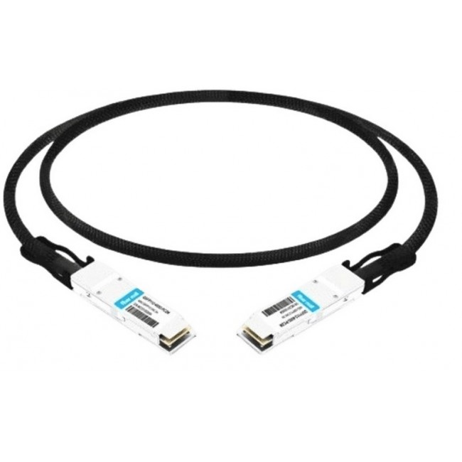 Azlan SF-NJAAKK0006-000.5M InfiniBand/fibre optic cable 0.5 m OSFP Black