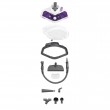 Polti Vaporetto SV440_Double Steam mop 0.3 L 1500 W Violet, White