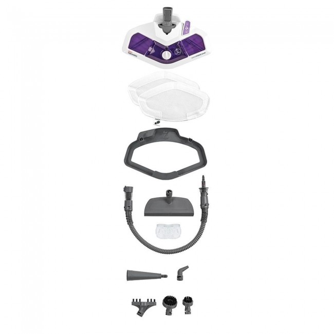 Polti Vaporetto SV440_Double Steam mop 0.3 L 1500 W Violet, White