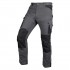 Spodnie robocze Mix&Match, Canvas, wzmocnienia z Cordury, szaro-czarne, rozmiar L