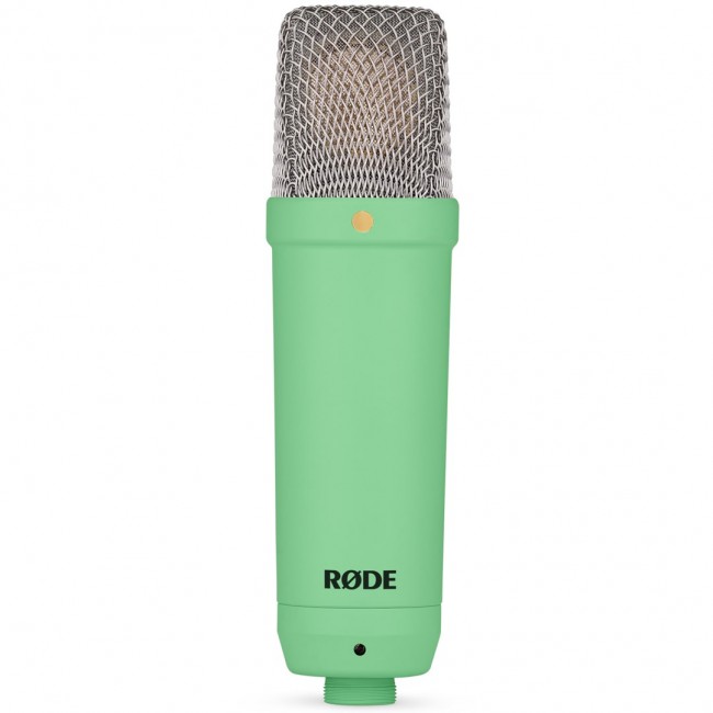 R DE NT1 Sigature Green Studio microphone