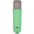R DE NT1 Sigature Green Studio microphone