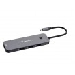 Verbatim CMH-08 USB Type-C 5000 Mbit/s Silver