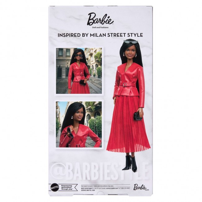 Barbie Signature Collectible Fashion Doll, @BarbieStyle Fashion Week Doll Milan Street Style Clothes