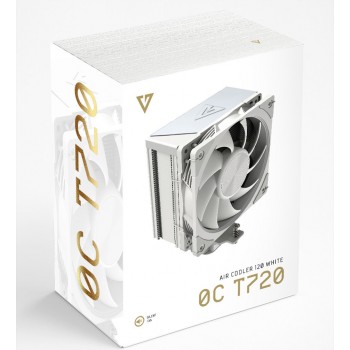 MODECOM Volcano 0C T720 Processor Air cooler 12 cm White