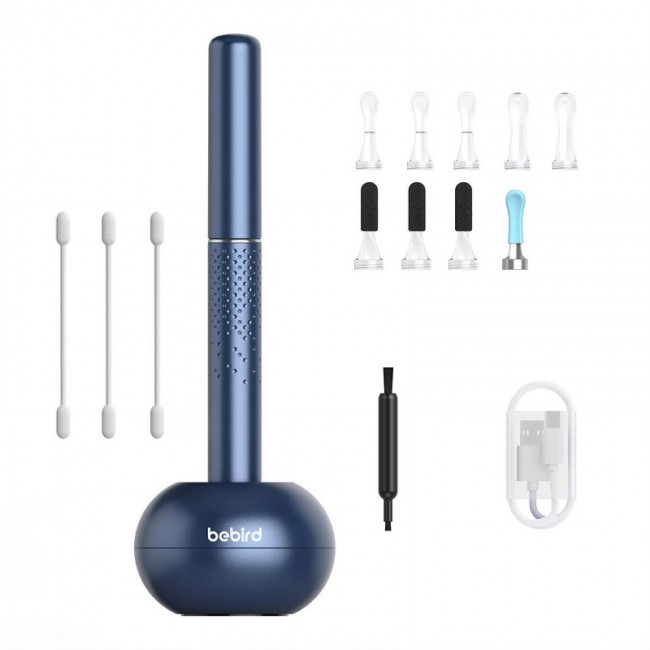 Bebird M9 S Ear cleaning device with Full HD 1080p camera Blue Bebird M9 S Ear cleaning device with Full HD 1080p camera Blue