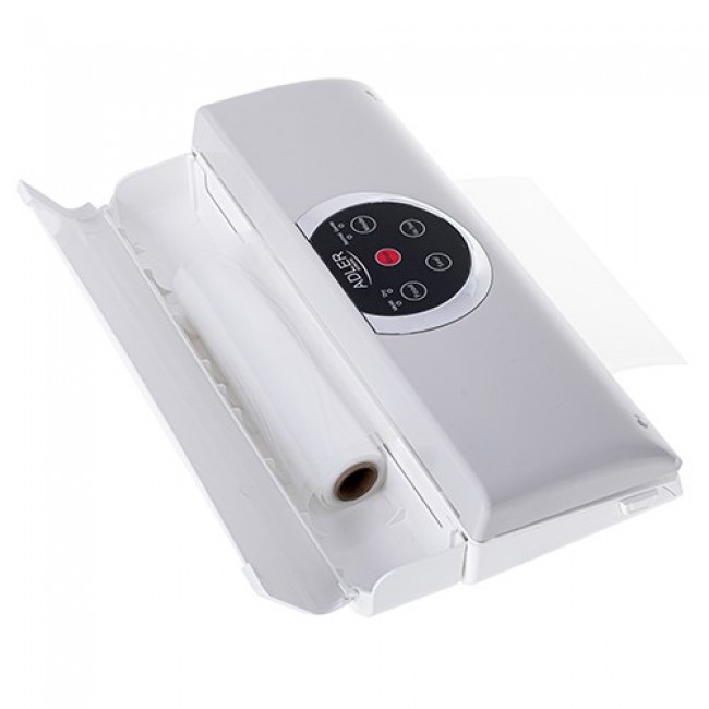 Adler AD 4503 vacuum sealer 800 mbar Grey, White Adler AD 4503 vacuum sealer 800 mbar Grey, White