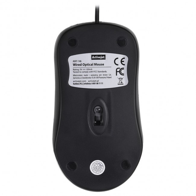 Activejet AMY-146 Mouse wired optical USB