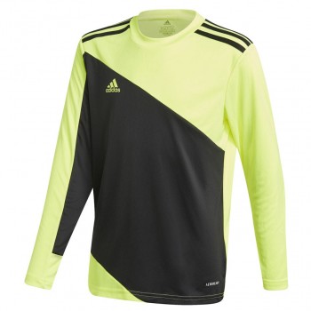 adidas Squadra 21 Goalkeeper Jersey Youth Goalkeeper Sweatshirt Black-Lime GN5794 128cm