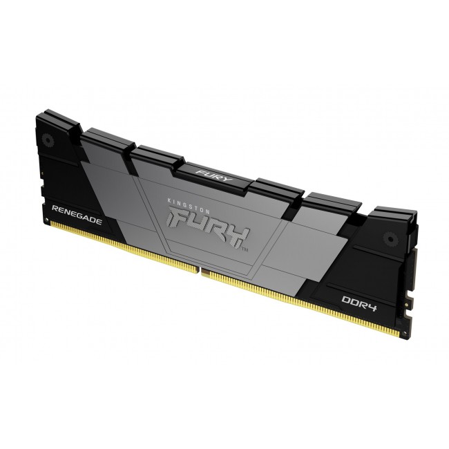Kingston Technology FURY 32GB 3600MT/s DDR4 CL16 DIMM (Kit of 2) 2RX8 Renegade Black Kingston Technology FURY 32GB 3600MT/s DDR4 CL16 DIMM (Kit of 2) 2RX8 Renegade Black
