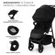 Kinderkraft pram TRIG 3 ONYX BLACK Kinderkraft pram TRIG 3 ONYX BLACK