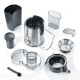 Severin ES 3566 juice maker Centrifugal juicer 400 W Black, Stainless steel