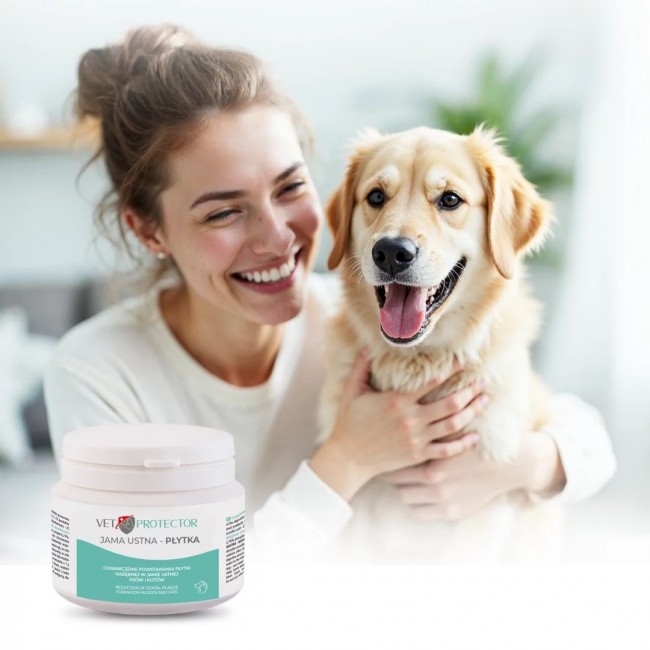 JM SANTE Vet Protector Oral cavity - powder for oral hygiene of dog and cat 60g