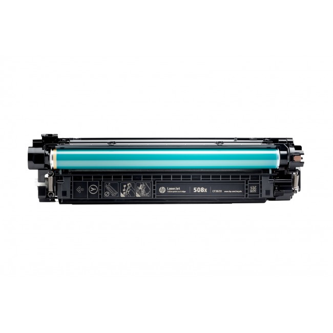 HP 508X High Yield Yellow Original LaserJet Toner Cartridge HP 508X High Yield Yellow Original LaserJet Toner Cartridge