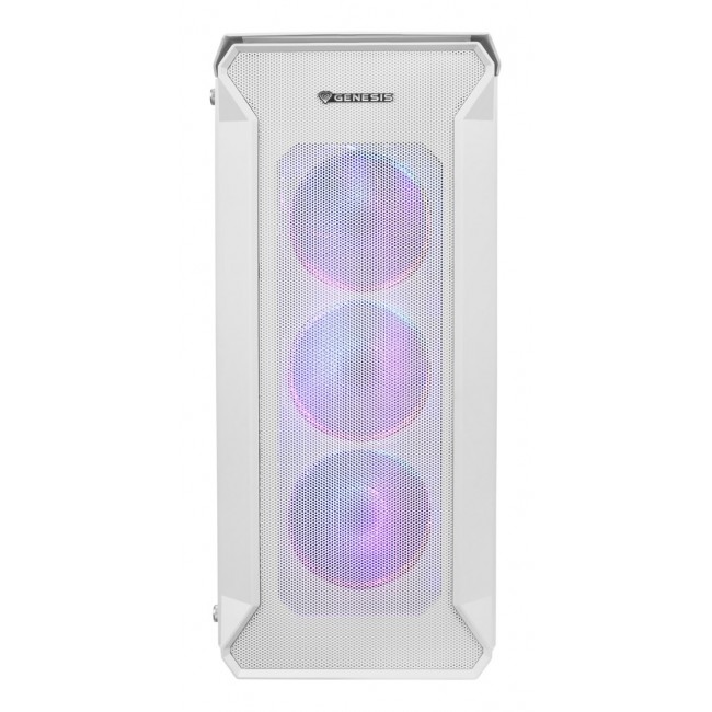 GENESIS Irid 505 ARGB Midi Tower White GENESIS Irid 505 ARGB Midi Tower White