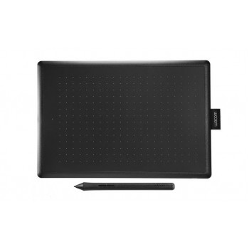 Wacom One by Medium graphic tablet Black, Red 2540 lpi 216 x 135 mm USB
