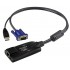 Aten | USB VGA KVM Adapter | 1 x RJ-45 Female, 1 x USB Male, 1 x HDB-15 Male