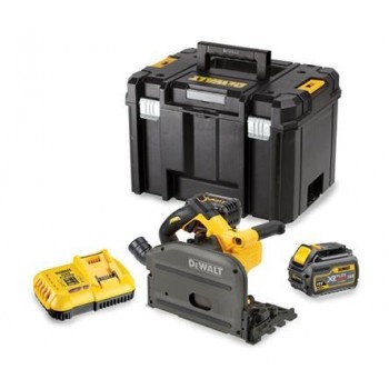 DEWALT DCS520T2 portable circular saw 54V 2x XR FLEXVOLT 6Ah TSTAK Black, Yellow