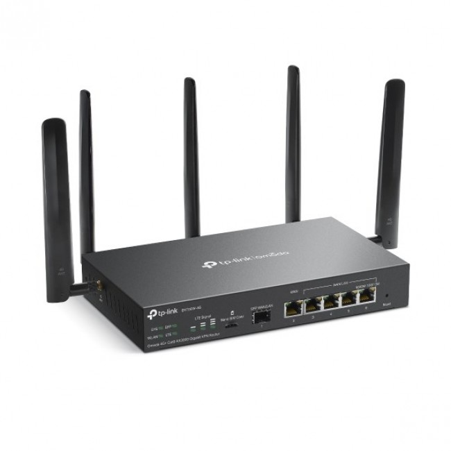 TP-Link Omada 4G+ Cat6 AX3000 Gigabit VPN Router TP-Link Omada 4G+ Cat6 AX3000 Gigabit VPN Router