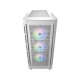 COUGAR Midi Tower Case Duoface Pro ARGB, White